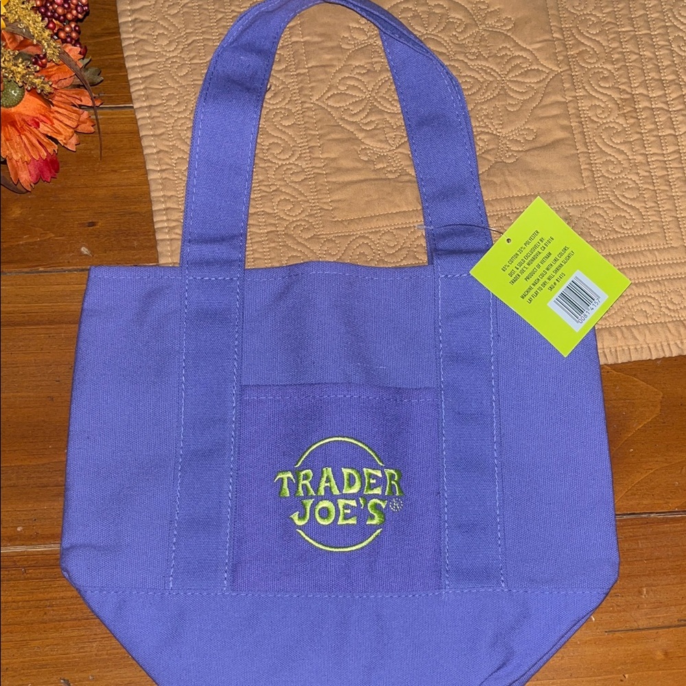 Trader Joe's Purple Mini Bag